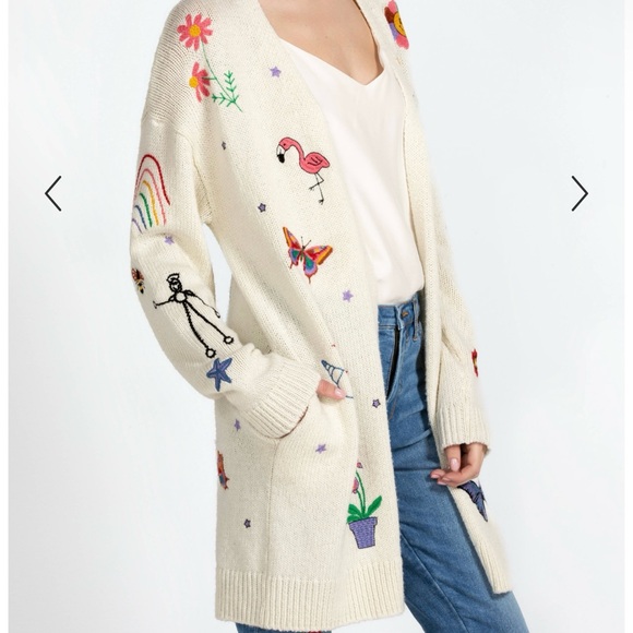 Johnny Was Sabina long cardigan - Picture 9 of 9